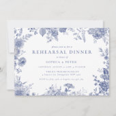 Elegante Probe Florenz Einladung (Vorderseite)