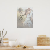 Elegante Probe The Night Before Foto Poster (Küche)