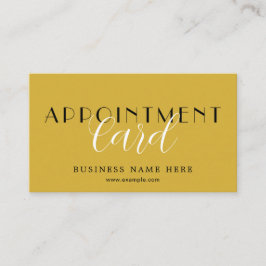 Elegante professionelle Terminkarte für die Termin