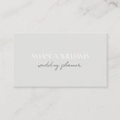 Elegante QR Code Card Social Media Business Card Visitenkarte (Vorderseite)