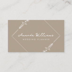 Elegante QR Code Card Soziale Sand Business Card Visitenkarte