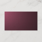 Elegante QR Code UAWG Chic Minimal Wedding Website Begleitkarte (Rückseite)