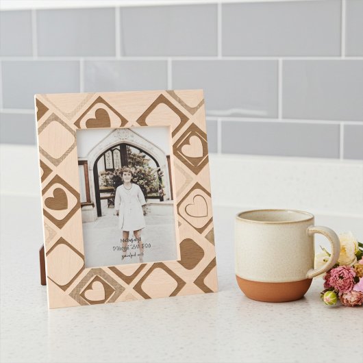 Elegante Quadrate der gravierten Bilderrahmen Geätzte Rahmen