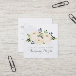 Elegante Quadratische Visitenkarte