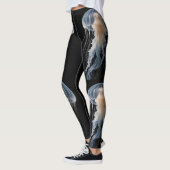 "Elegante Quallenfische Leggings: Einzigartig im O Leggings (Links)