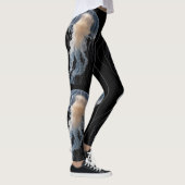 "Elegante Quallenfische Leggings: Einzigartig im O Leggings (Rechts)
