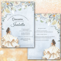 Elegante Quinceanera 15. Geburtstag