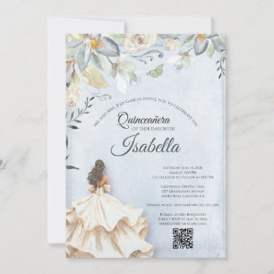 Elegante Quinceanera-Einladung zum 15. Geburtstag Einladung
