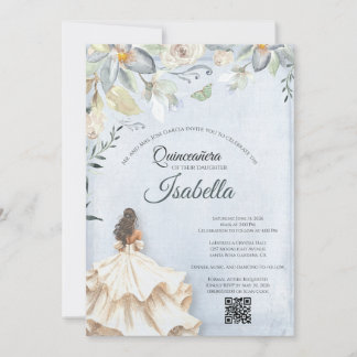 Elegante Quinceanera-Einladung zum 15. Geburtstag Einladung