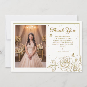 Elegante Quinceañera-Foto-Dankeschön