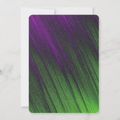 Elegante Quinceañera-Party Einladung (Rückseite)