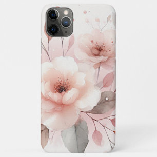 Elegante, raffinierte, delikate Blume mit Wasserfa Case-Mate iPhone Hülle