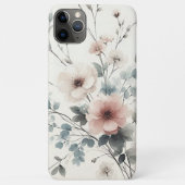 Elegante, raffinierte, delikate Blume mit Wasserfa Case-Mate iPhone Hülle (Rückseite)