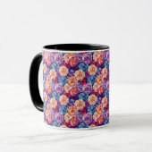 Elegante, raffinierte, schicke romantische Tasse (Vorderseite Links)