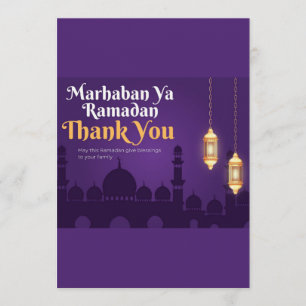 Elegante Ramadan-Grüße - Gold Ramadan Kareem Einladung