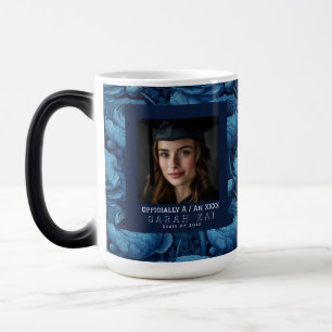 Elegante Ranunculus-Blumen-Absolventen-Kaffeetasse Verwandlungstasse