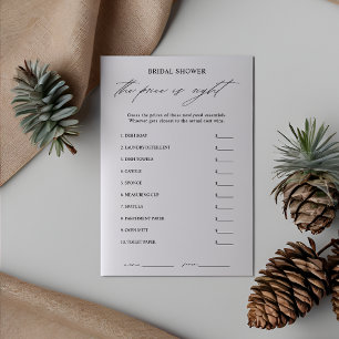 Elegante Raten Sie das richtige Brautparty. Einladung