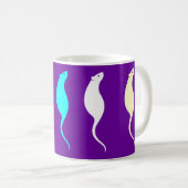 Elegante Ratten-Tasse Kaffeetasse (VorderseiteRechts)