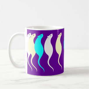 Elegante Ratten-Tasse Kaffeetasse