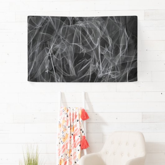 Elegante Raucher-Wirbel - Mystische Ästhetik Banner (Insitu)