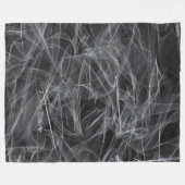 Elegante Raucher-Wirbel - Mystische Ästhetik Fleecedecke (Vorderseite (Horizontal))