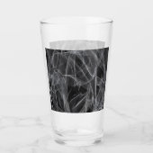 Elegante Raucher-Wirbel - Mystische Ästhetik Glas (Vorderseite)