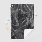 Elegante Raucher-Wirbel - Mystische Ästhetik Golfhandtuch (Insitu)