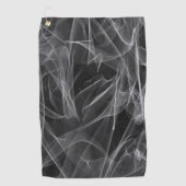 Elegante Raucher-Wirbel - Mystische Ästhetik Golfhandtuch (Vorderseite)