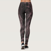 Elegante Raucher-Wirbel - Mystische Ästhetik Leggings (Rückseite)