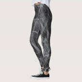 Elegante Raucher-Wirbel - Mystische Ästhetik Leggings (Links)