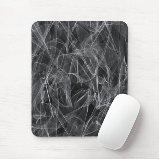 Elegante Raucher-Wirbel - Mystische Ästhetik Mousepad (Mit Mouse)