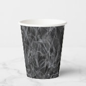 Elegante Raucher-Wirbel - Mystische Ästhetik Pappbecher (Vorderseite)