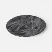 Elegante Raucher-Wirbel - Mystische Ästhetik Pappteller (Schrägansicht)