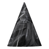 Elegante Raucher-Wirbel - Mystische Ästhetik Partyhütchen (Rückseite)