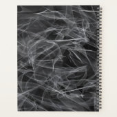 Elegante Raucher-Wirbel - Mystische Ästhetik Planer (Rückseite)