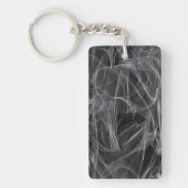 Elegante Raucher-Wirbel - Mystische Ästhetik Schlüsselanhänger (Vorderseite)