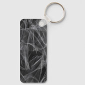 Elegante Raucher-Wirbel - Mystische Ästhetik Schlüsselanhänger (Rückseite)