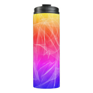 Elegante Raucher-Wirbel - Mystische Ästhetik Thermosbecher