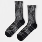 Elegante Rauchwirbel-Textur Socken (Links)