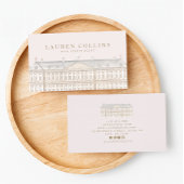 Elegante Real Anwesen Agent Business Card Visitenkarte
