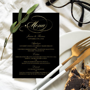 Elegante Real Foil-Karten für Hochzeiten Folieneinladung