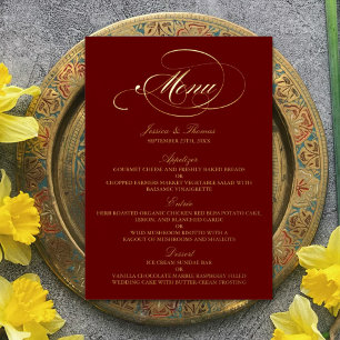Elegante Real Foil-Karten für Hochzeiten Folieneinladung