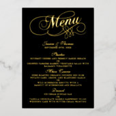 Elegante Real Foil-Karten für Hochzeiten Folieneinladung (Vorderseite)