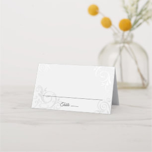 Elegante Reben Hochzeitssitze Platzkarte