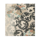 Elegante Reben Notizblock (Vorderseite)