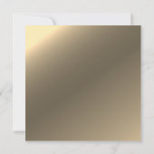 Elegante Red and Gold Graduation Party Einladung (Rückseite)