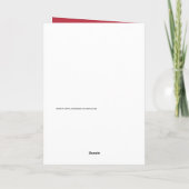 Elegante Red Marble Gold Glitzer Happy Retirement Karte (Rückseite)