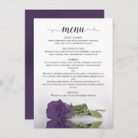 Elegante Reflektion der Lila Rose von Amethyst Hoc