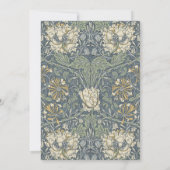 Elegante Regency Era/Antique Wedding Einladung (Rückseite)