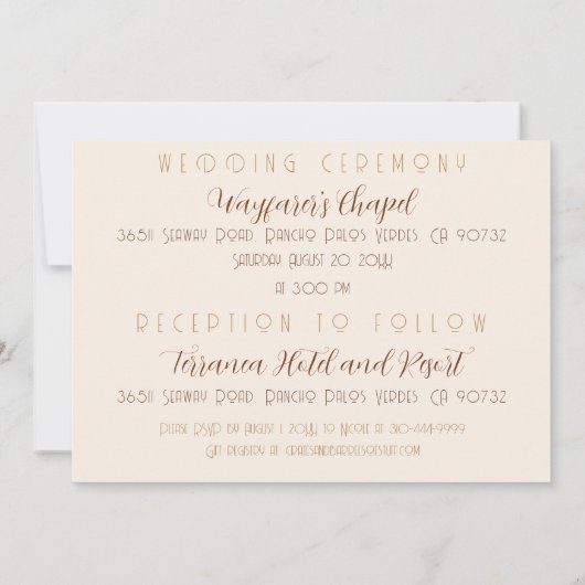 Elegante Reihe von rosa Champagnerbrillen Einladung (Rückseite)